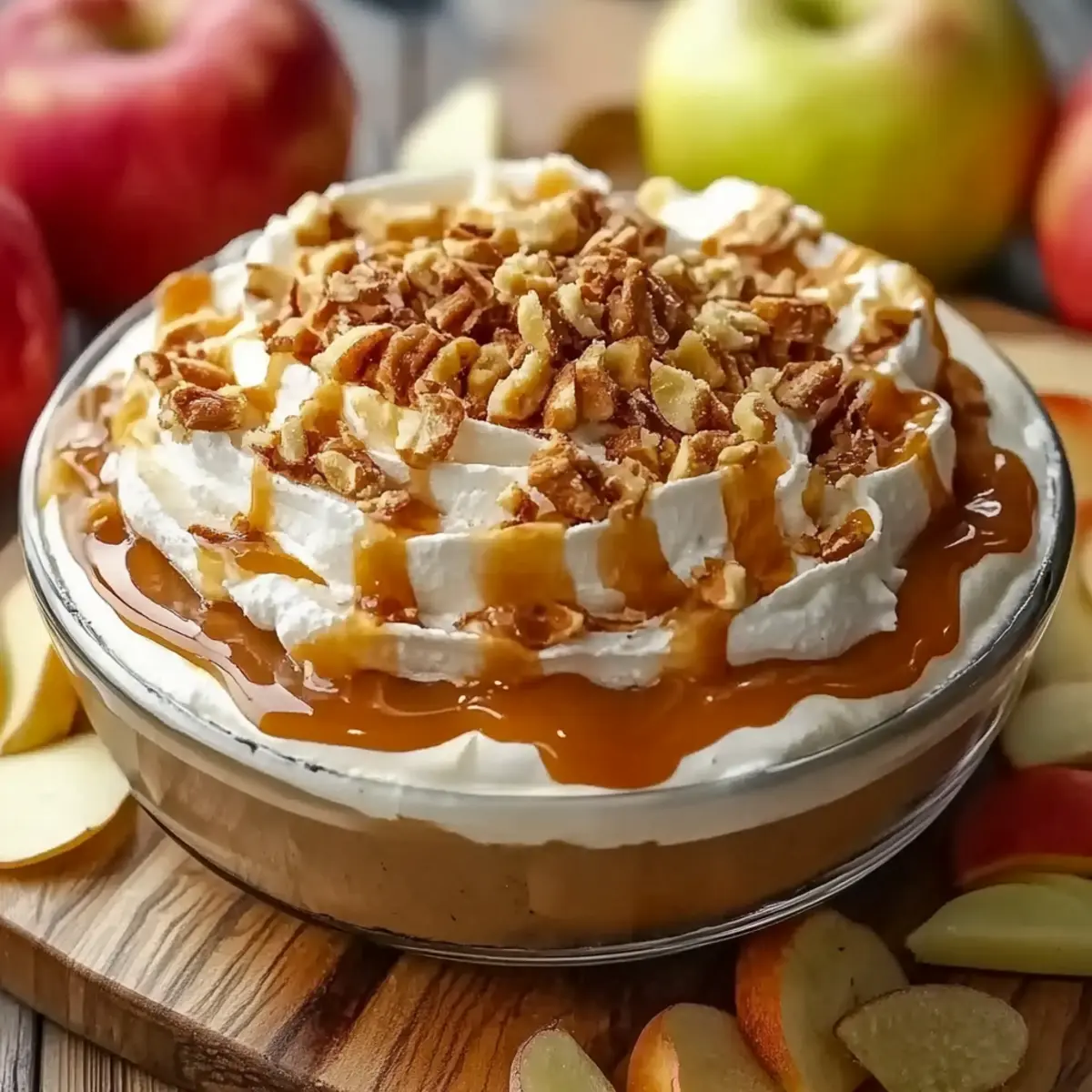 Caramel Apple Cheesecake Dip