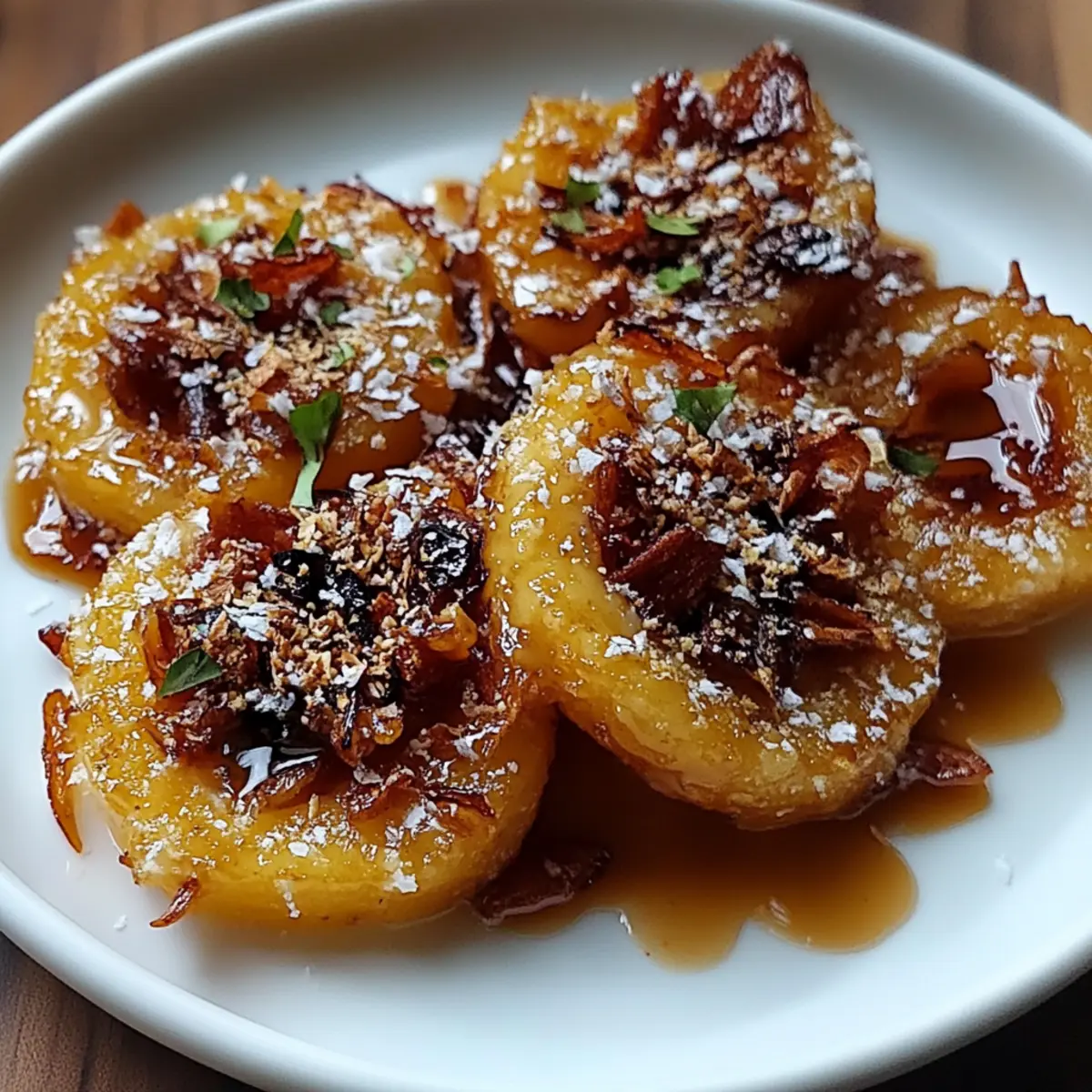 Caramelized Baked Apple Samoas