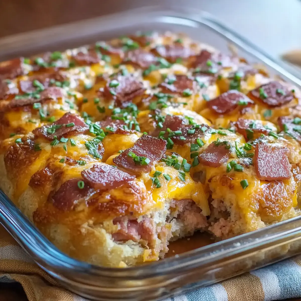 Crescent Roll Breakfast Casserole