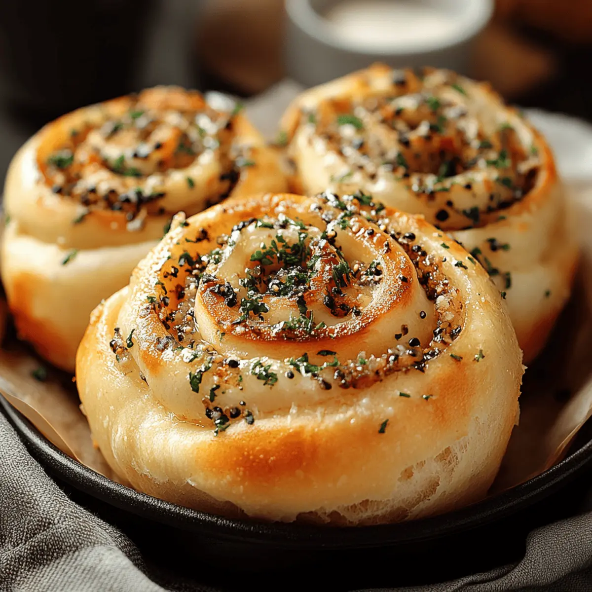 Garlic-Swirl Rolls