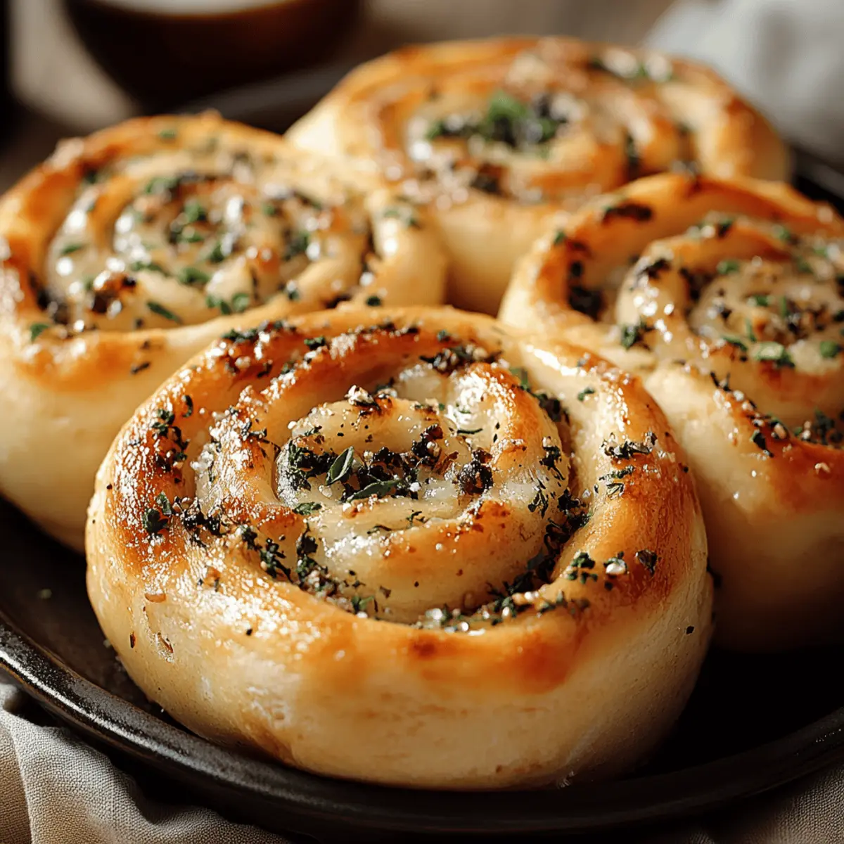 Garlic-Swirl Rolls