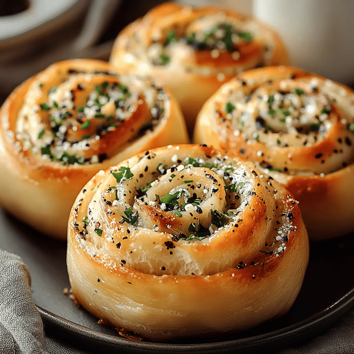 Garlic-Swirl Rolls