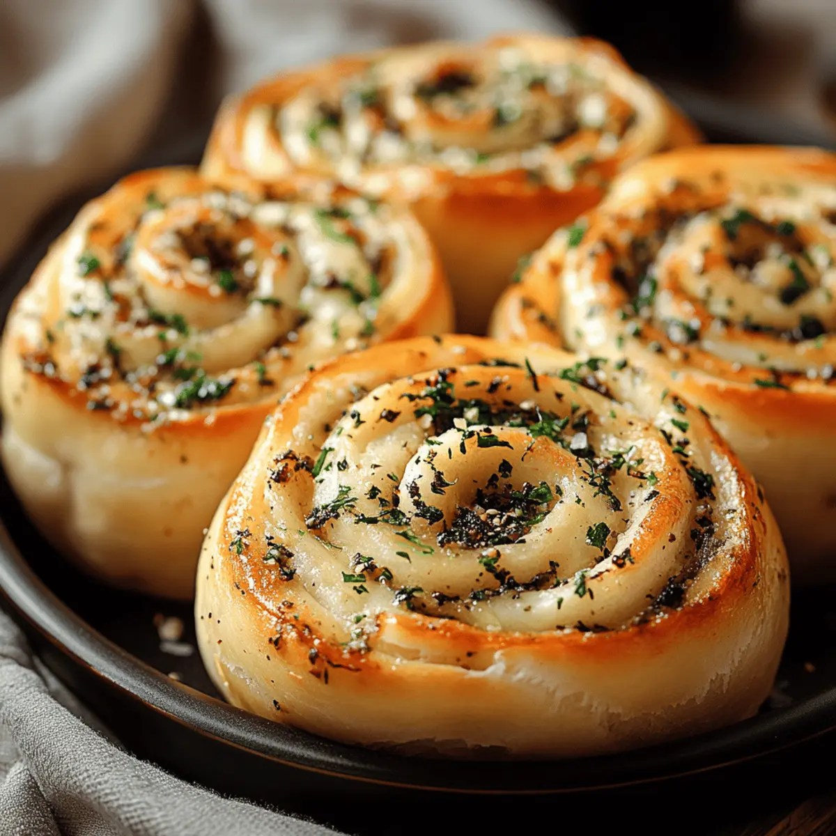 Garlic-Swirl Rolls