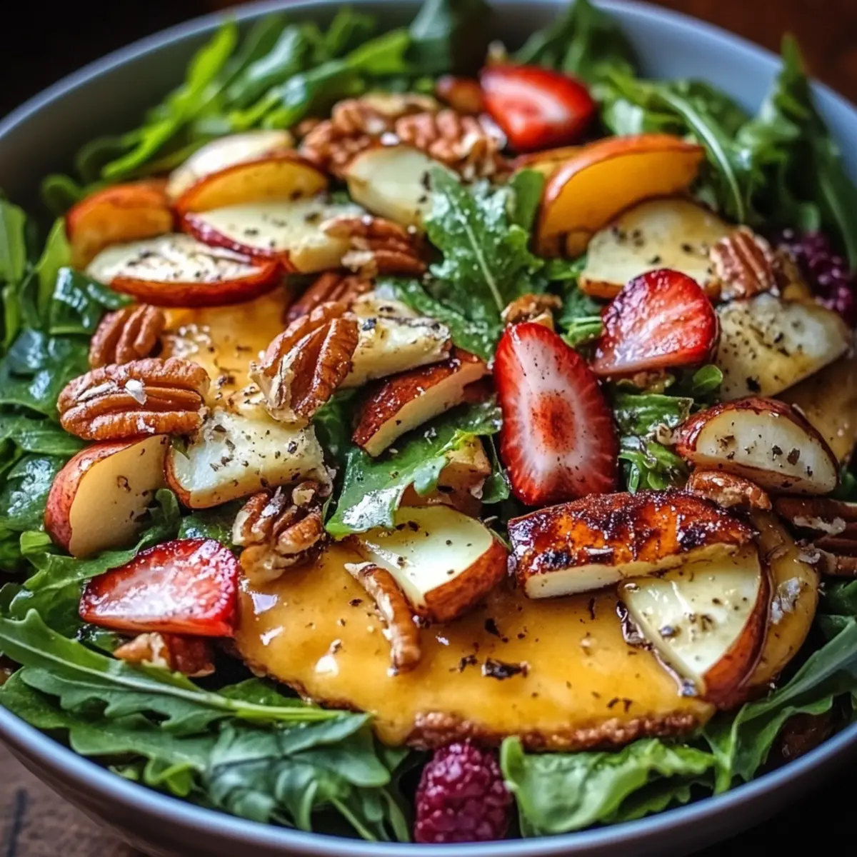 Harvest Honeycrisp Apple and Feta Salad