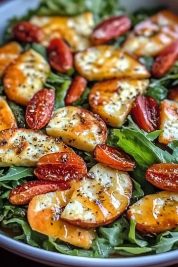 Harvest Honeycrisp Apple and Feta Salad