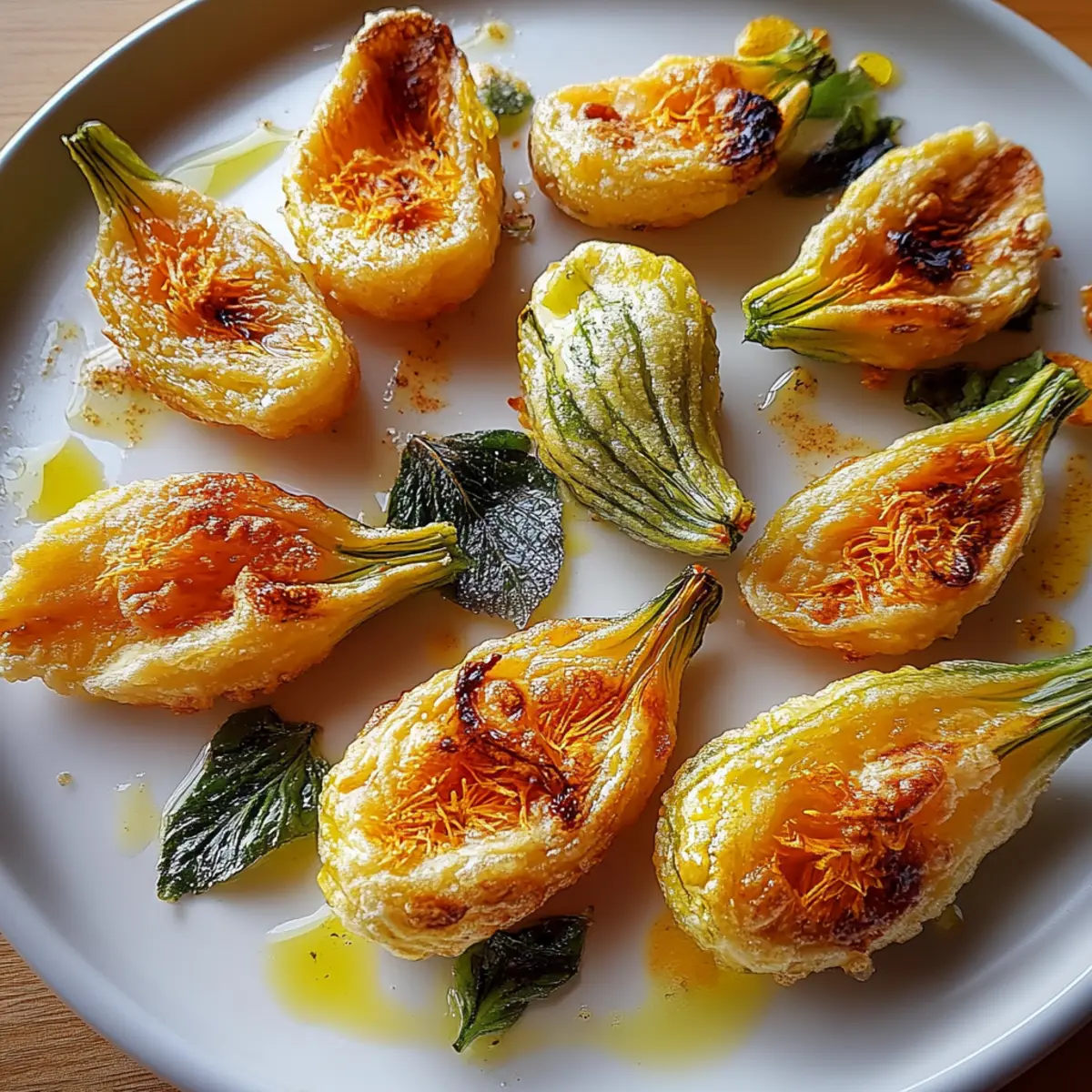 Healthy Pumpkin Blossoms