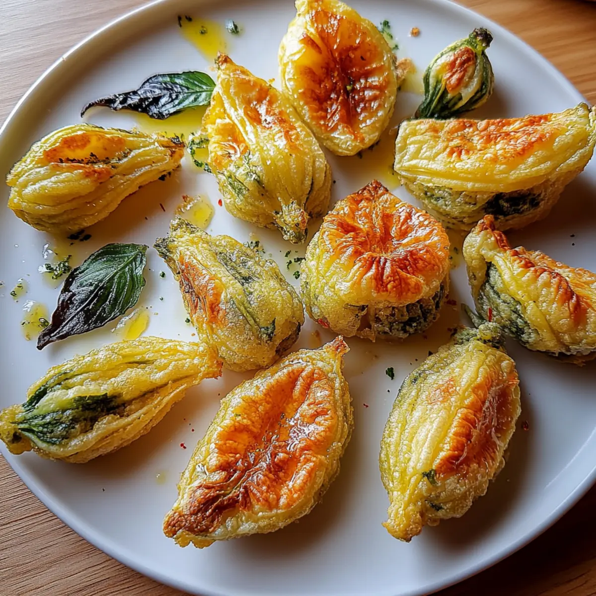 Healthy Pumpkin Blossoms