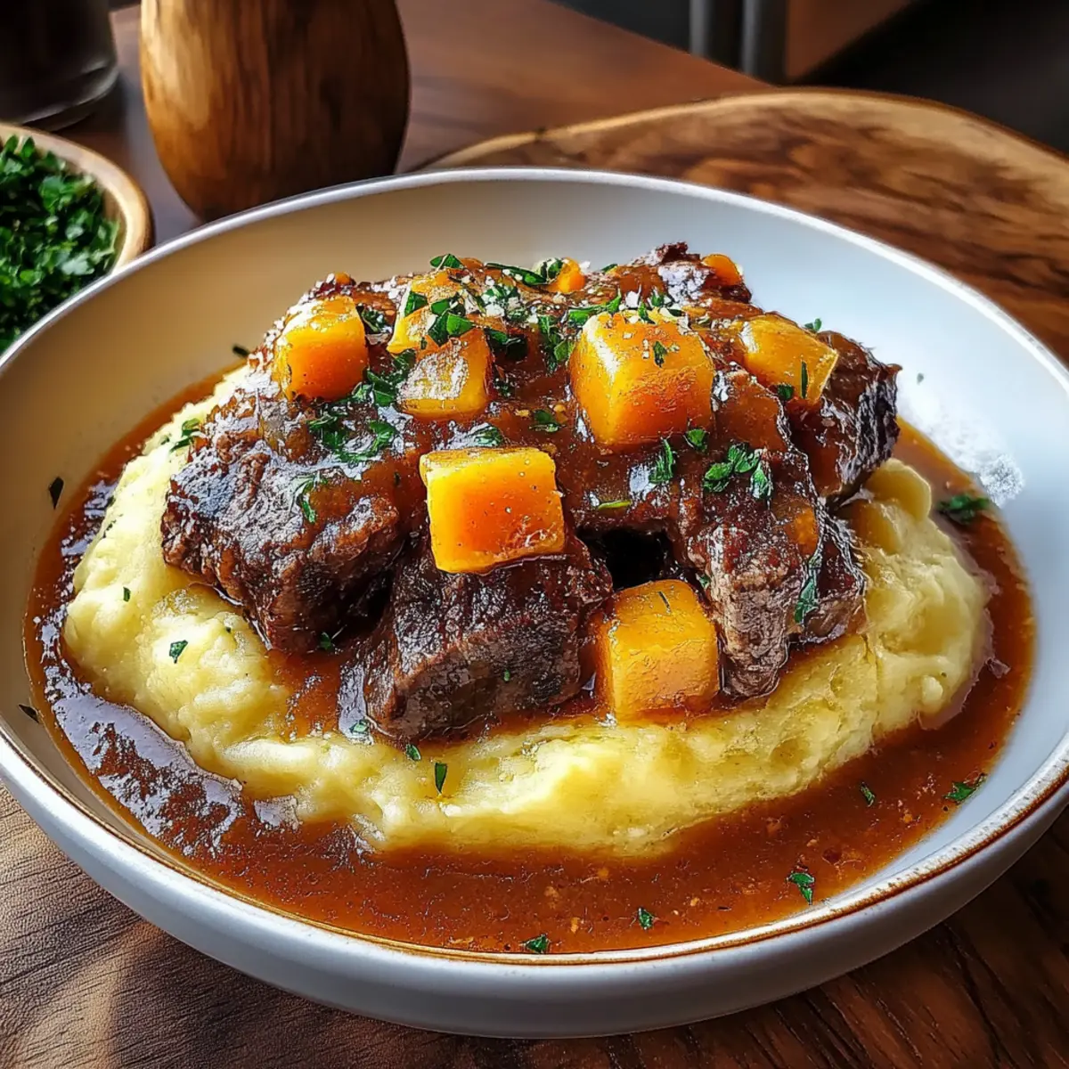 Irish Stew With Mashed Potatoes