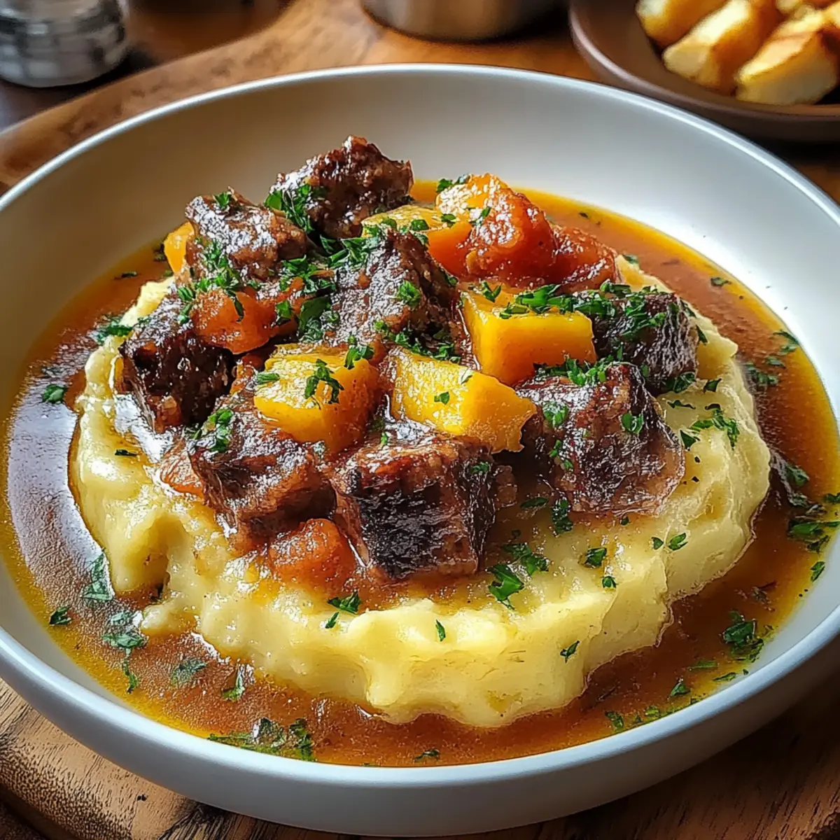 Irish Stew With Mashed Potatoes