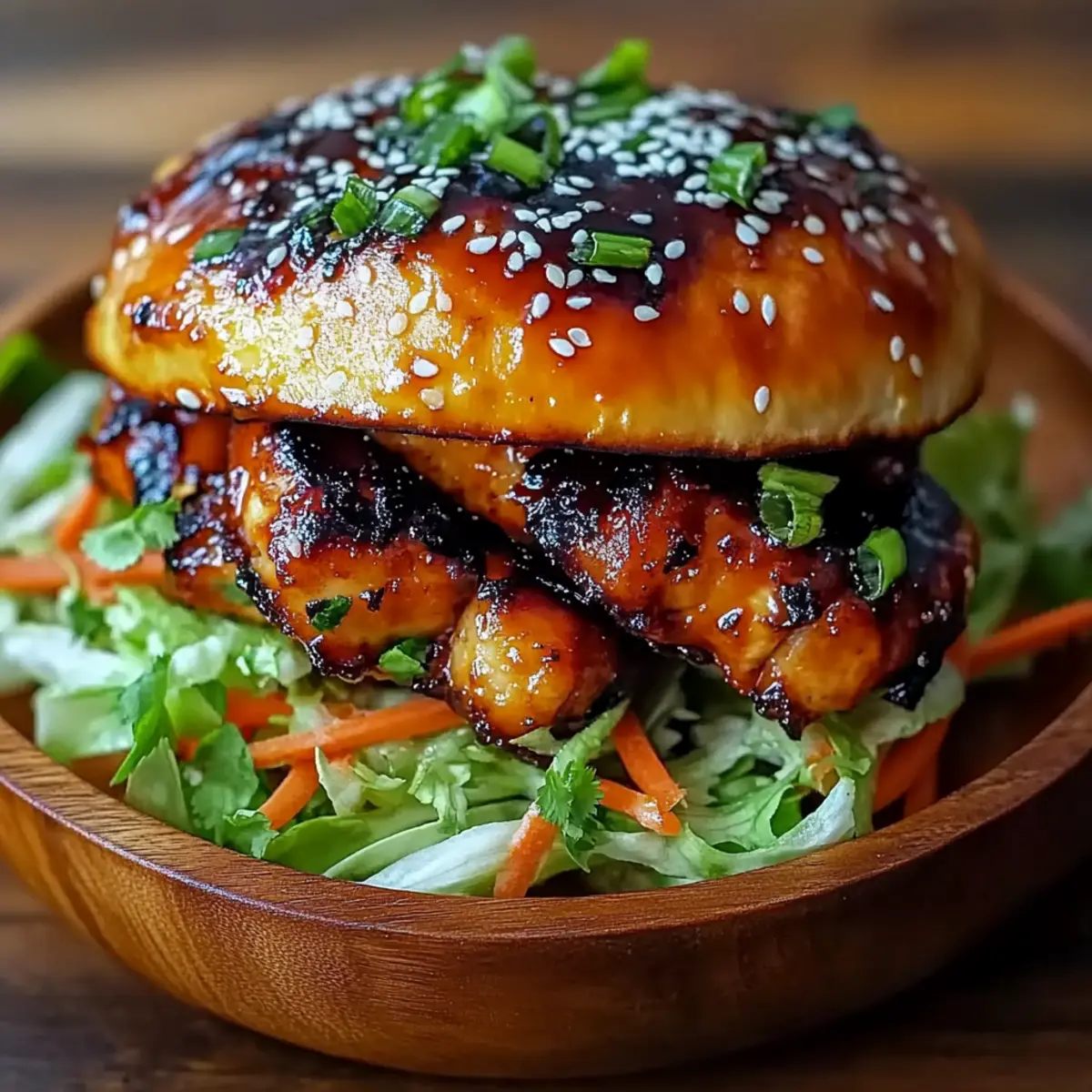 Korean BBQ Chicken Sandwich