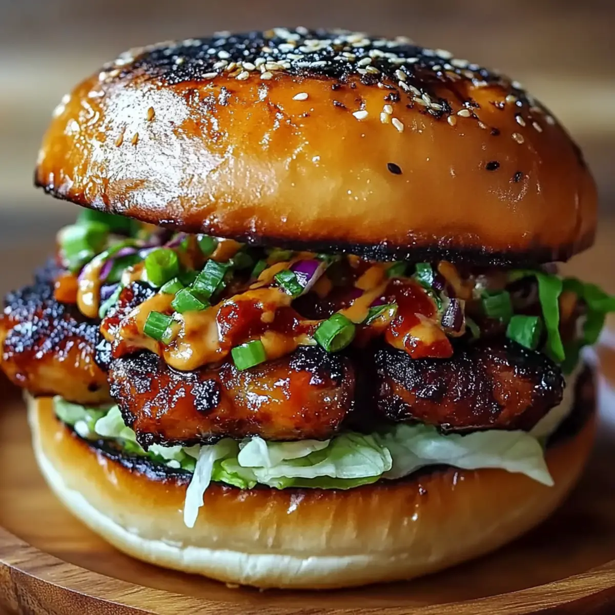 Korean BBQ Chicken Sandwich