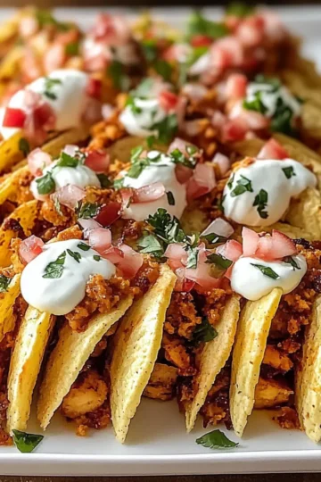 Mini Baked Chicken Tacos