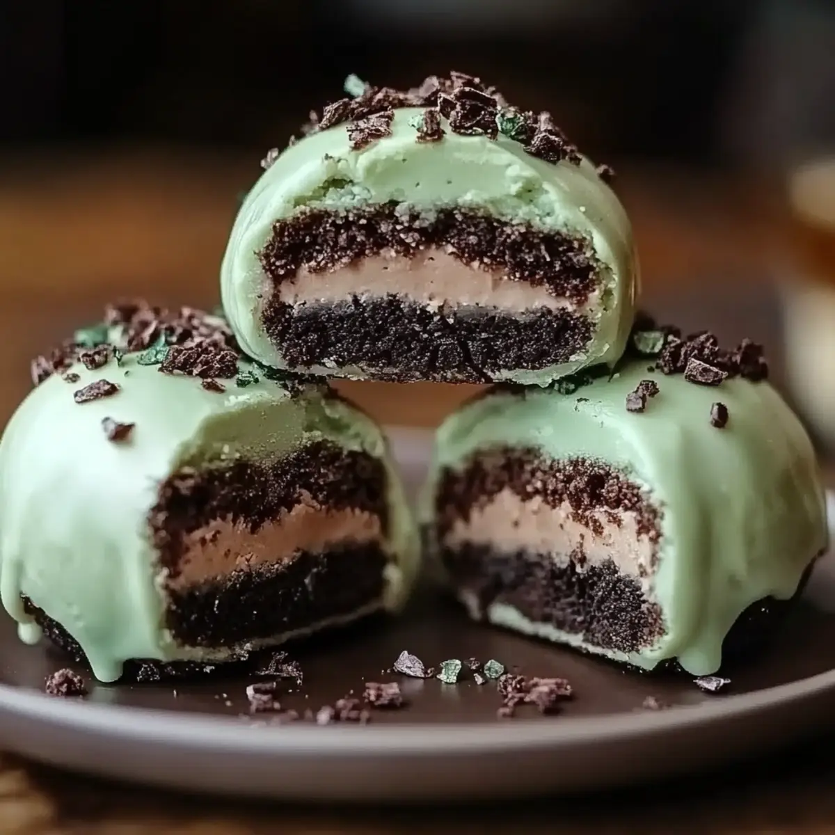 Mint Oreo Truffles