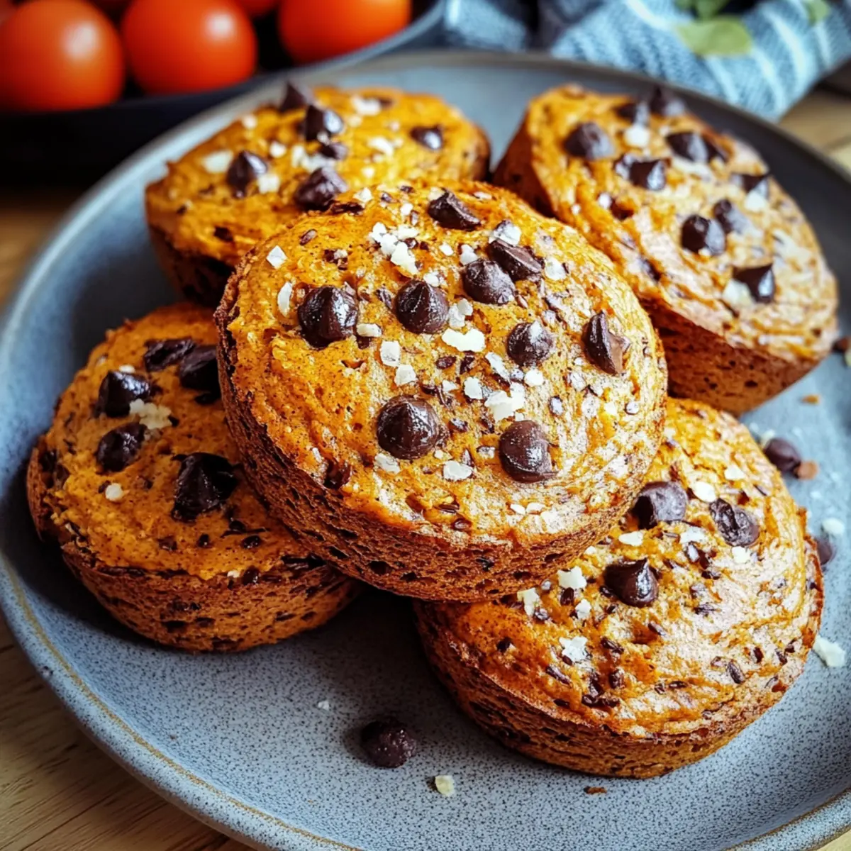 Pumpkin Chocolate Chip Muffins Gluten Free