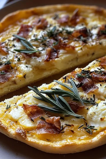 Pumpkin Ricotta & Caramelized Onion Tart
