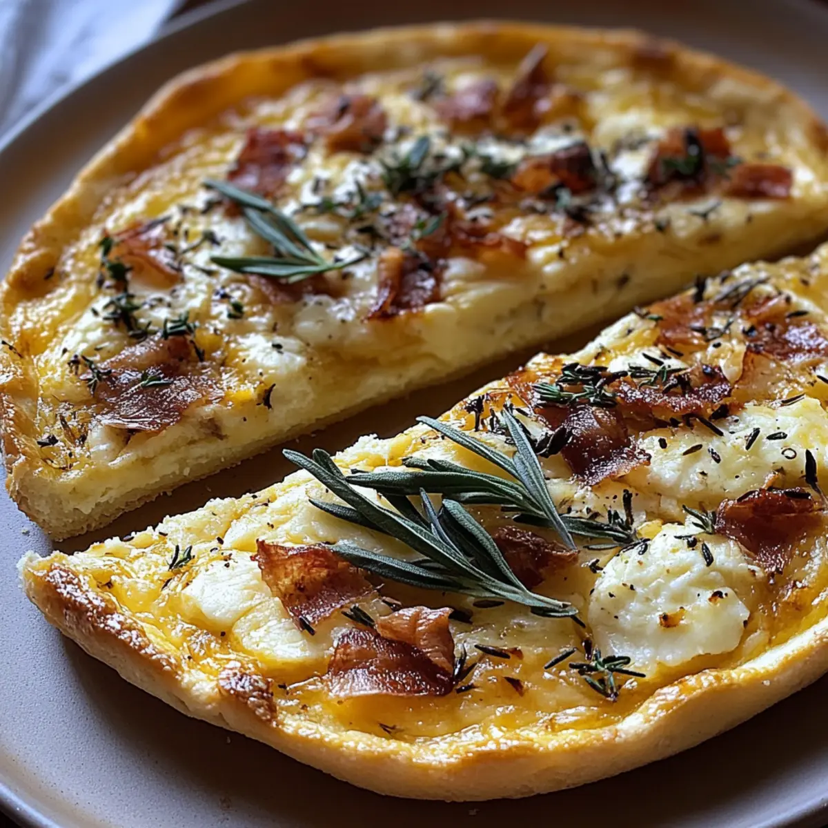 Pumpkin Ricotta & Caramelized Onion Tart