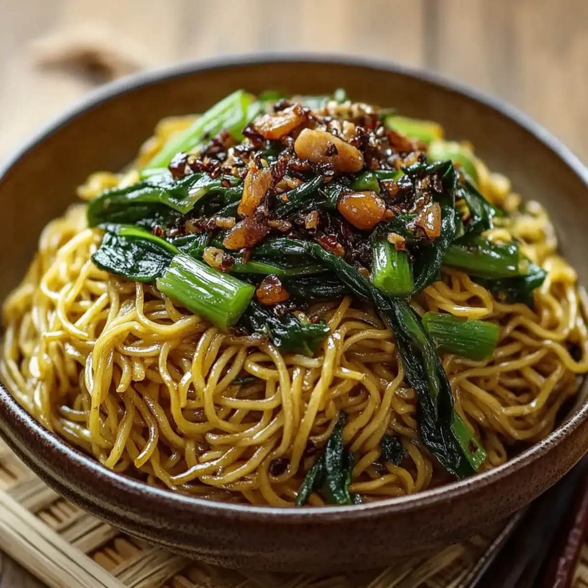 Scallion Oil Noodles