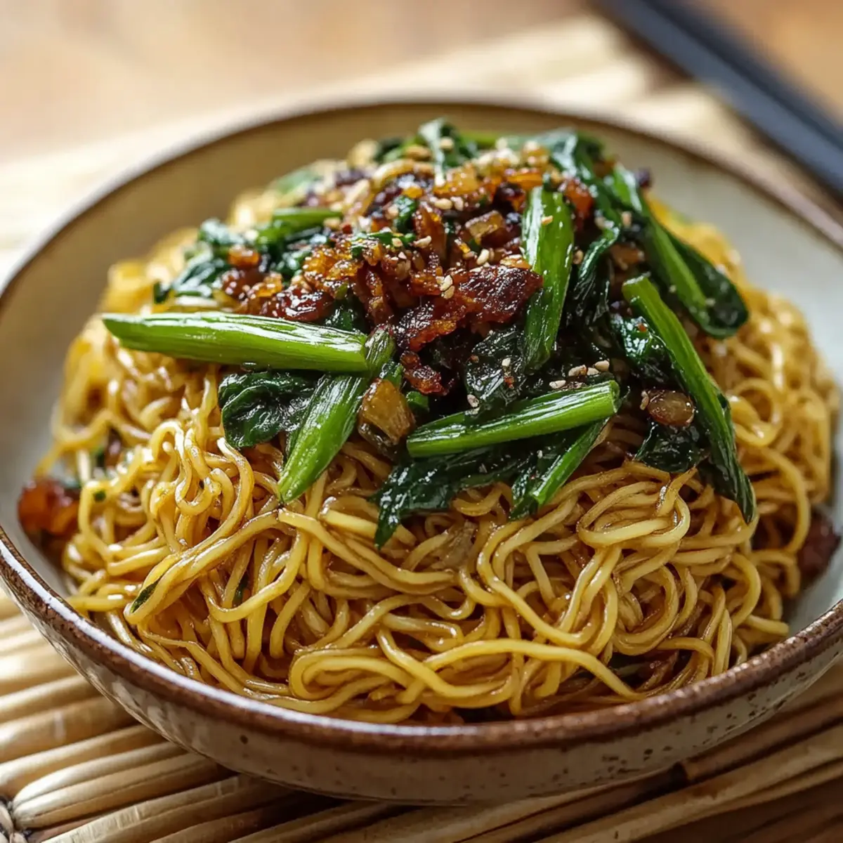 Scallion Oil Noodles
