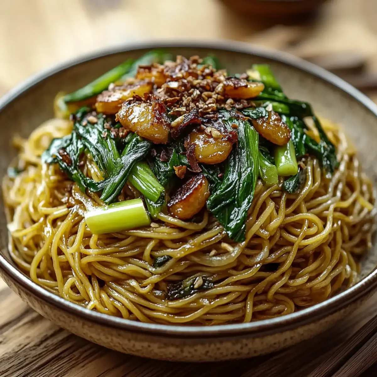 Scallion Oil Noodles