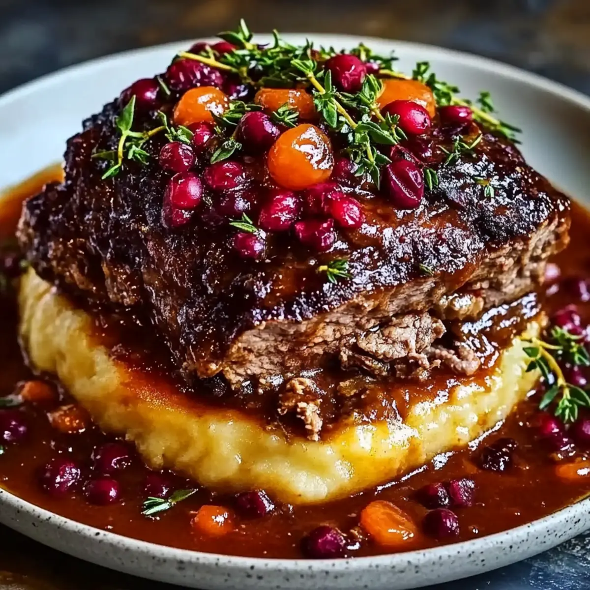 Slow-Braised Beef Roast