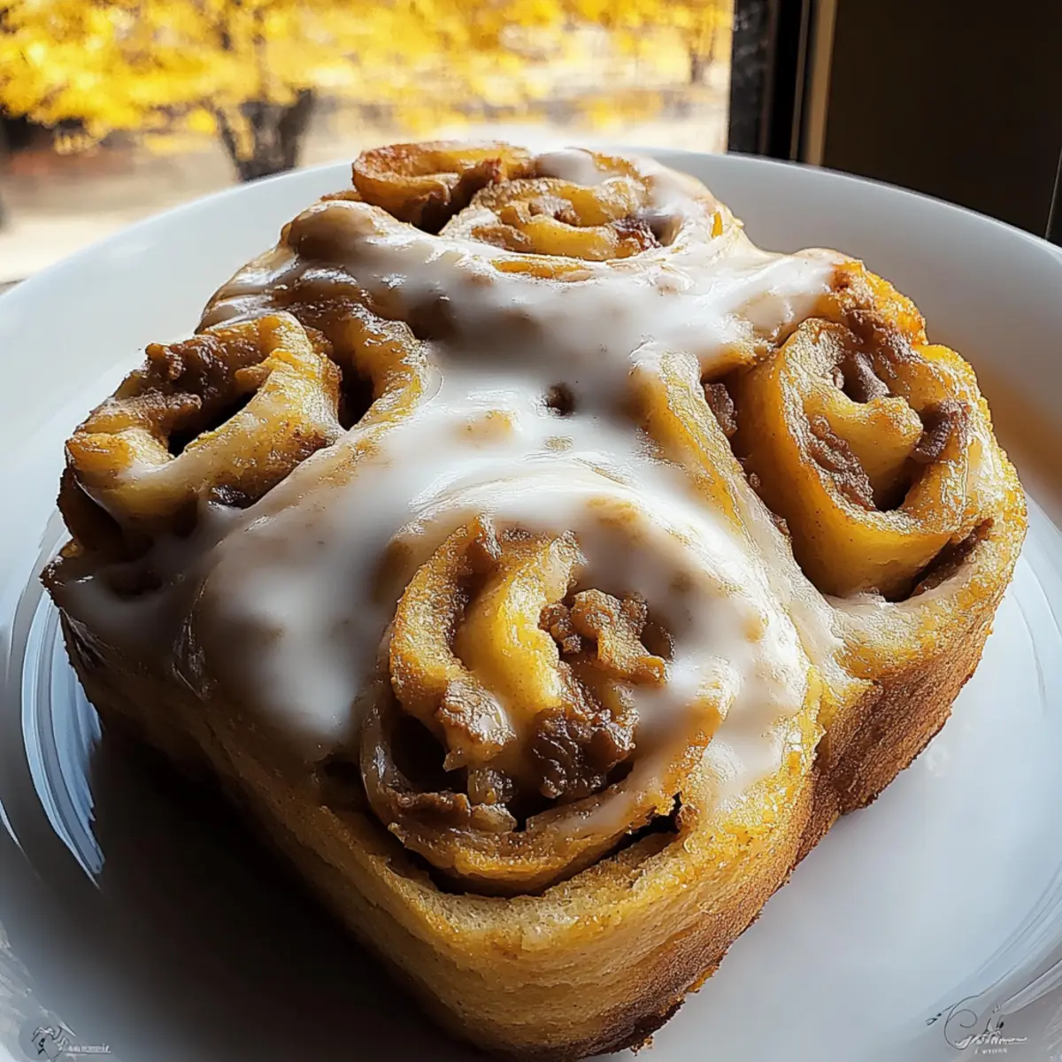 Soft Pumpkin Cinnamon Rolls