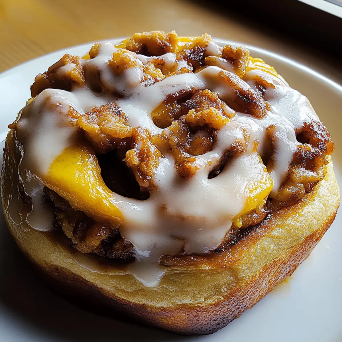 Soft Pumpkin Cinnamon Rolls