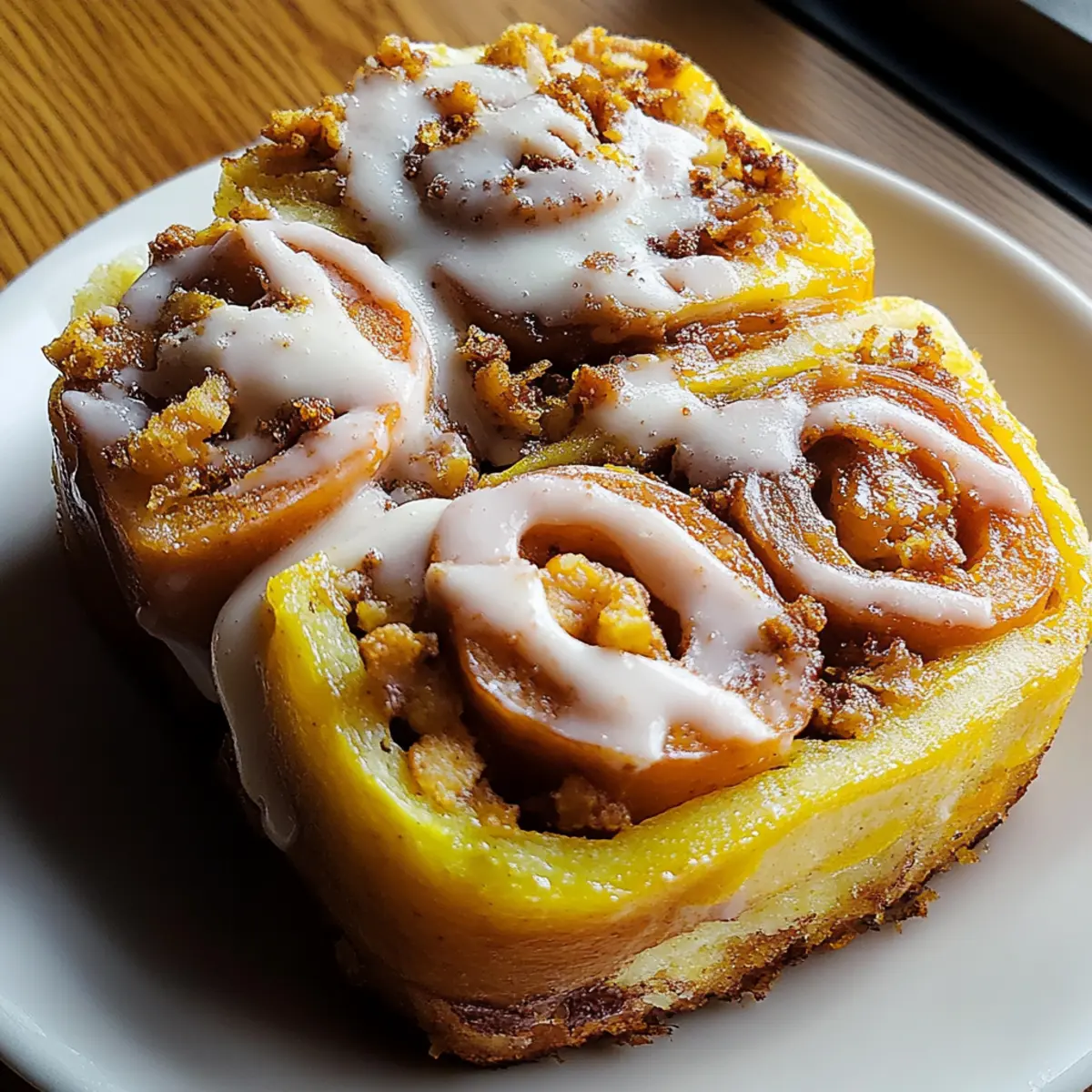 Soft Pumpkin Cinnamon Rolls
