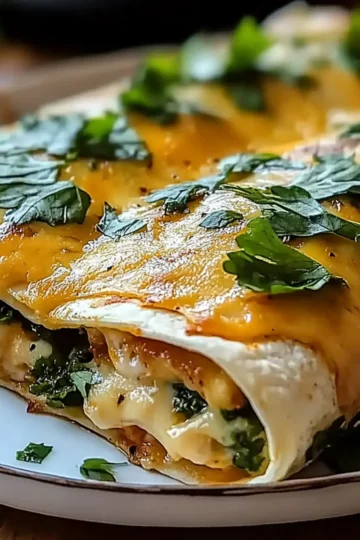 Spicy Hatch Chile Enchiladas