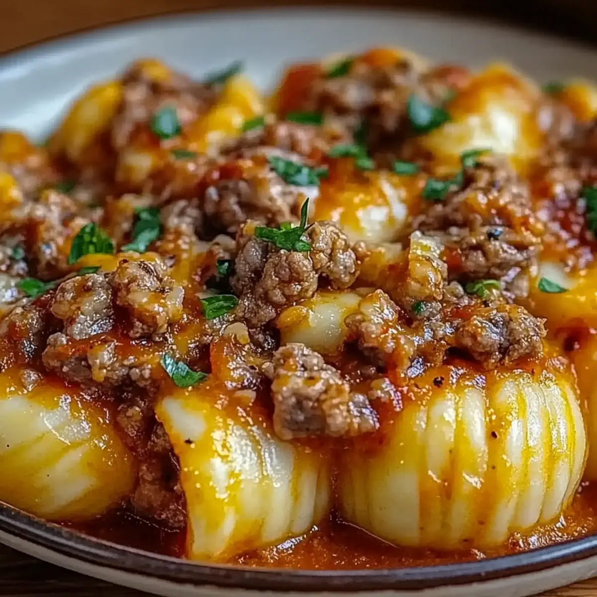 Stuffed Shells with Meat