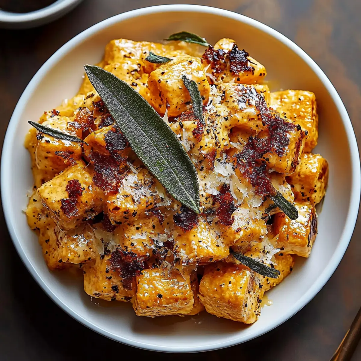 Sweet Potato Goat Cheese Sage