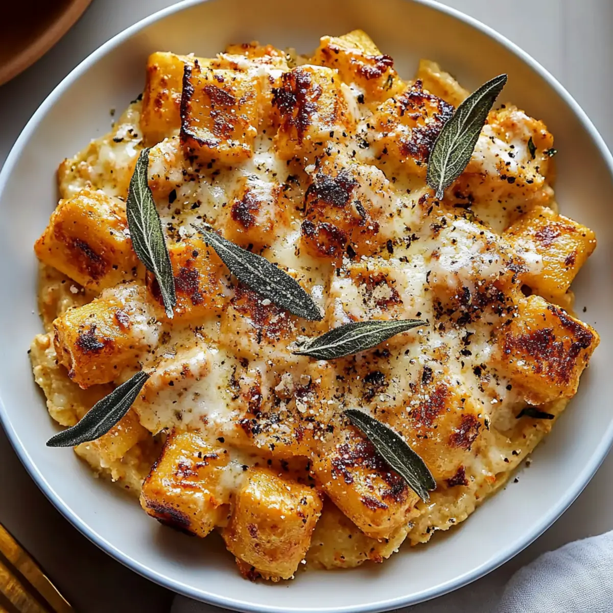 Sweet Potato Goat Cheese Sage