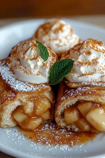 Air Fryer Apple Pie Bombs