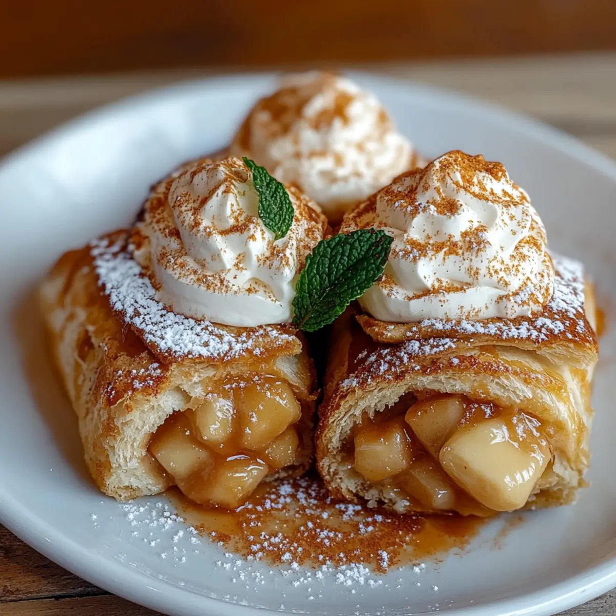 Air Fryer Apple Pie Bombs