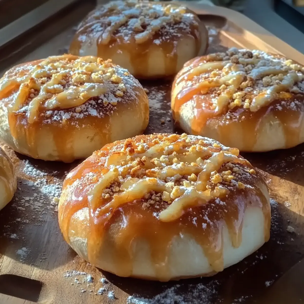 Apple Cheesecake Buns
