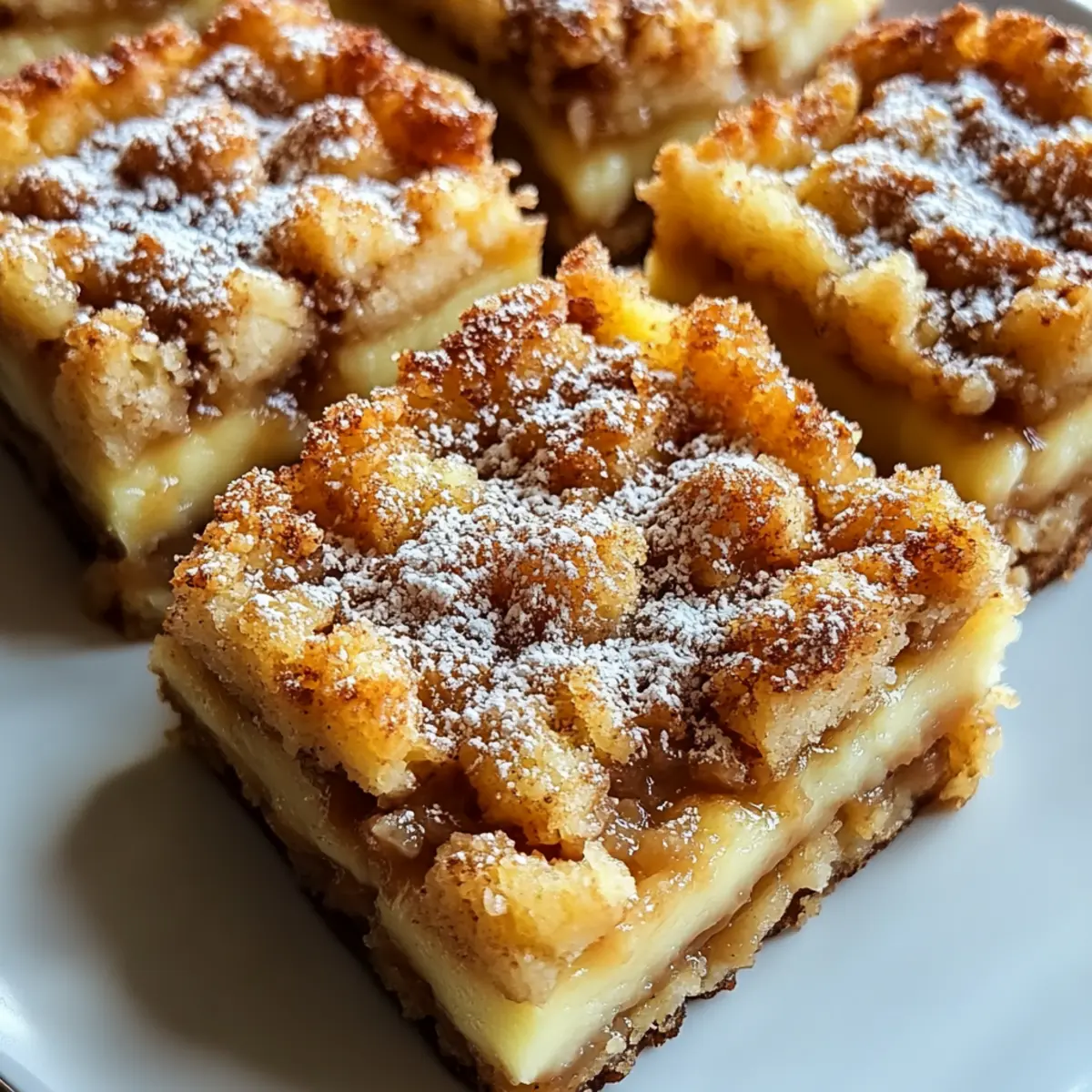 Apple Crumb Bars