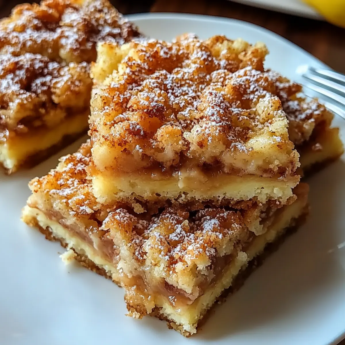 Apple Crumb Bars