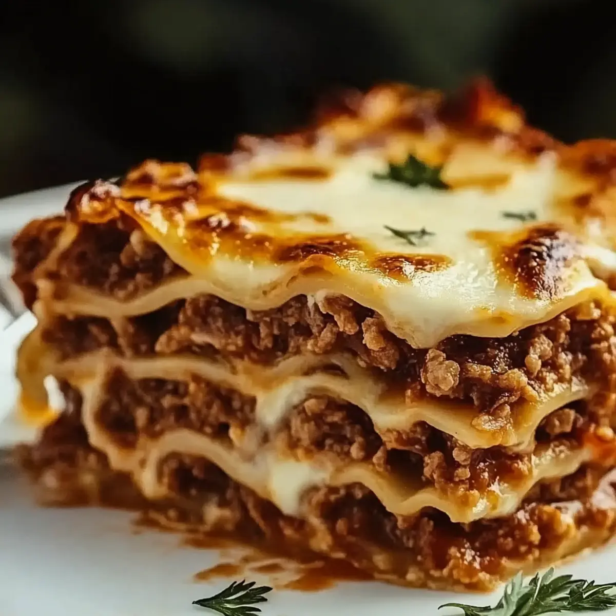 Beef Lasagna