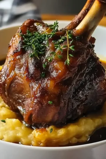 Braised Lamb Shanks