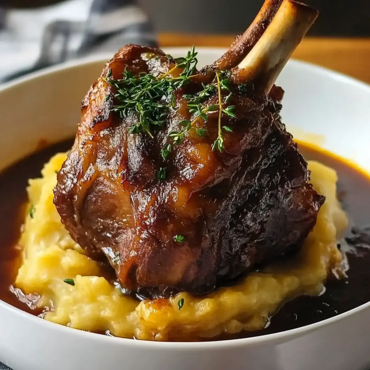 Braised Lamb Shanks