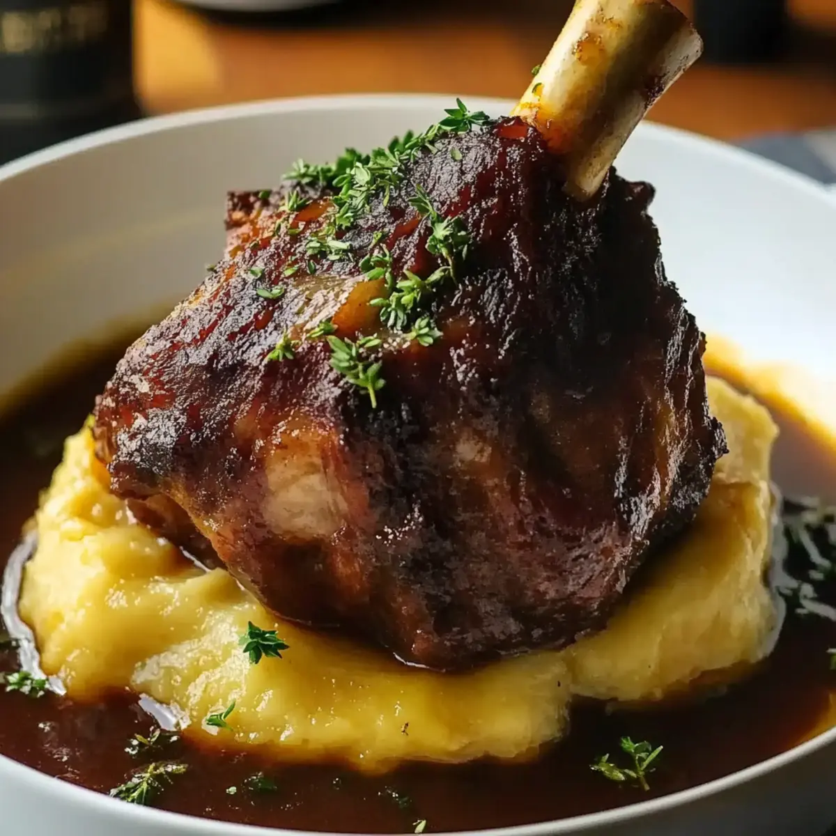Braised Lamb Shanks