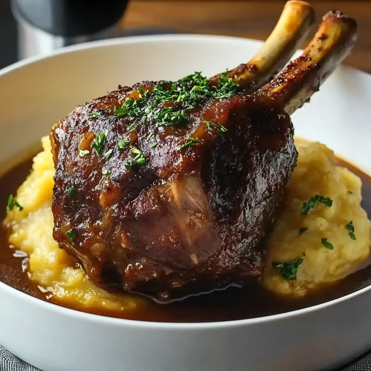 Braised Lamb Shanks