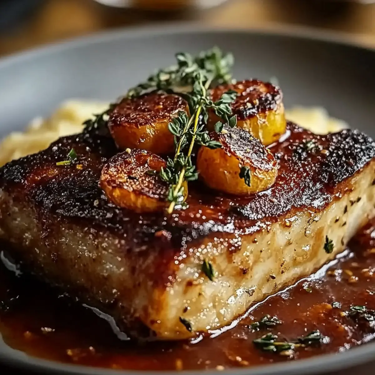 Braised Short Ribs with Mashed Potatoes