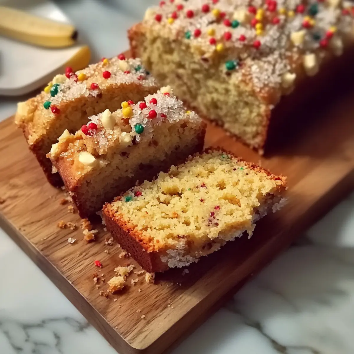Brown Butter Sugar Cookie Banana Bread