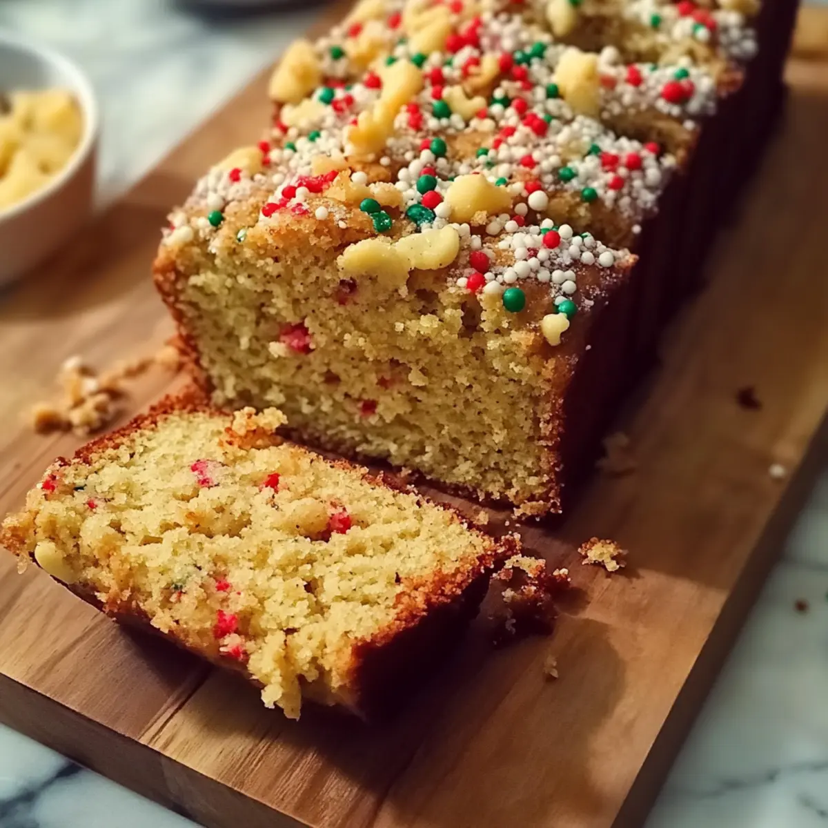 Brown Butter Sugar Cookie Banana Bread
