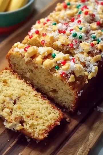 Brown Butter Sugar Cookie Banana Bread