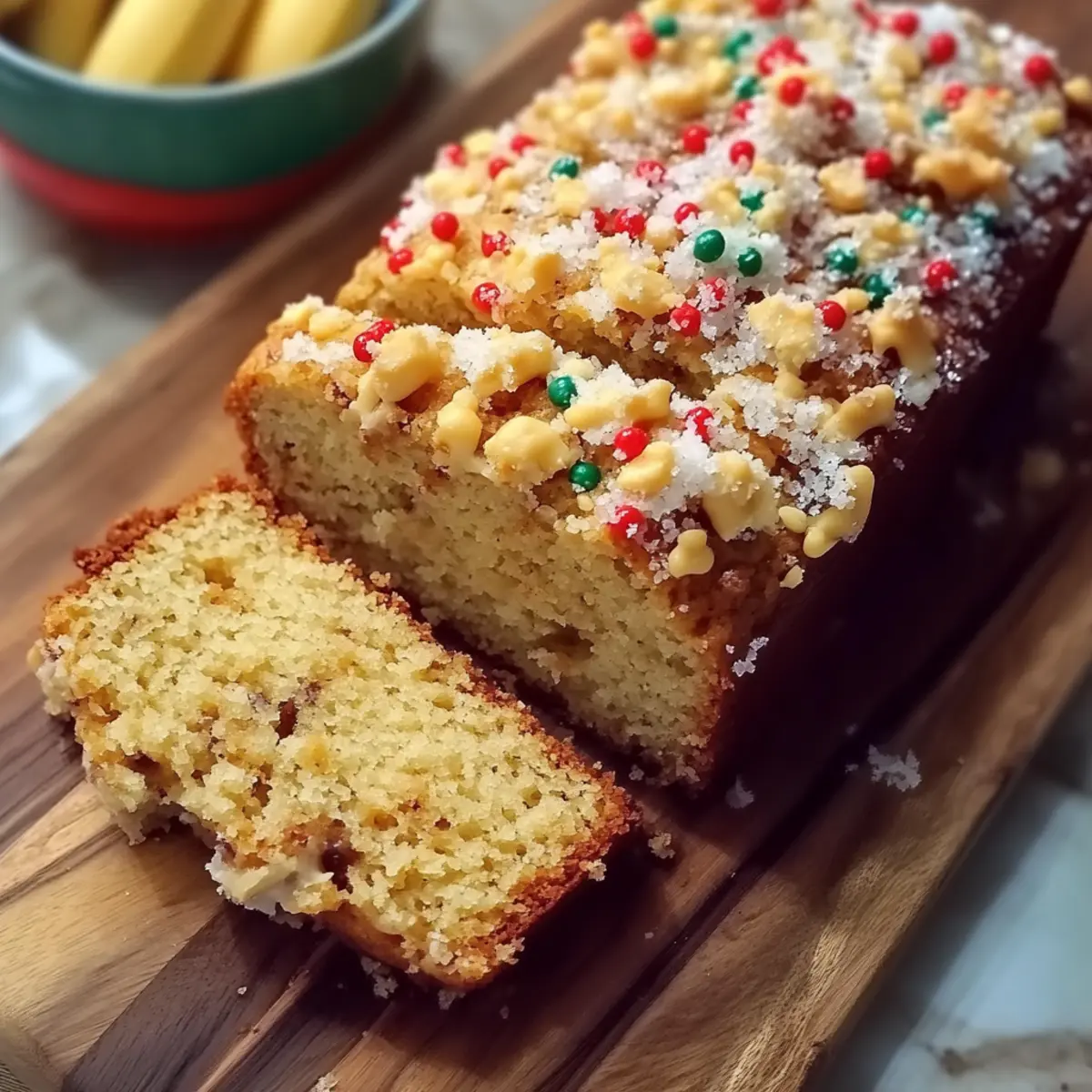 Brown Butter Sugar Cookie Banana Bread