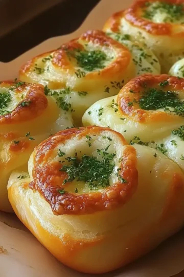 Buttery Cheese Garlic Rolls