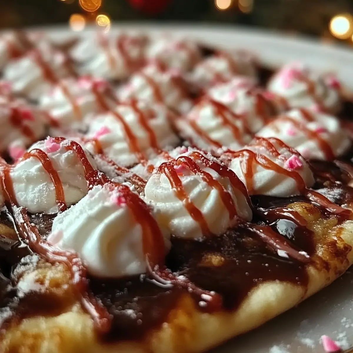 Candy Cane Pizza