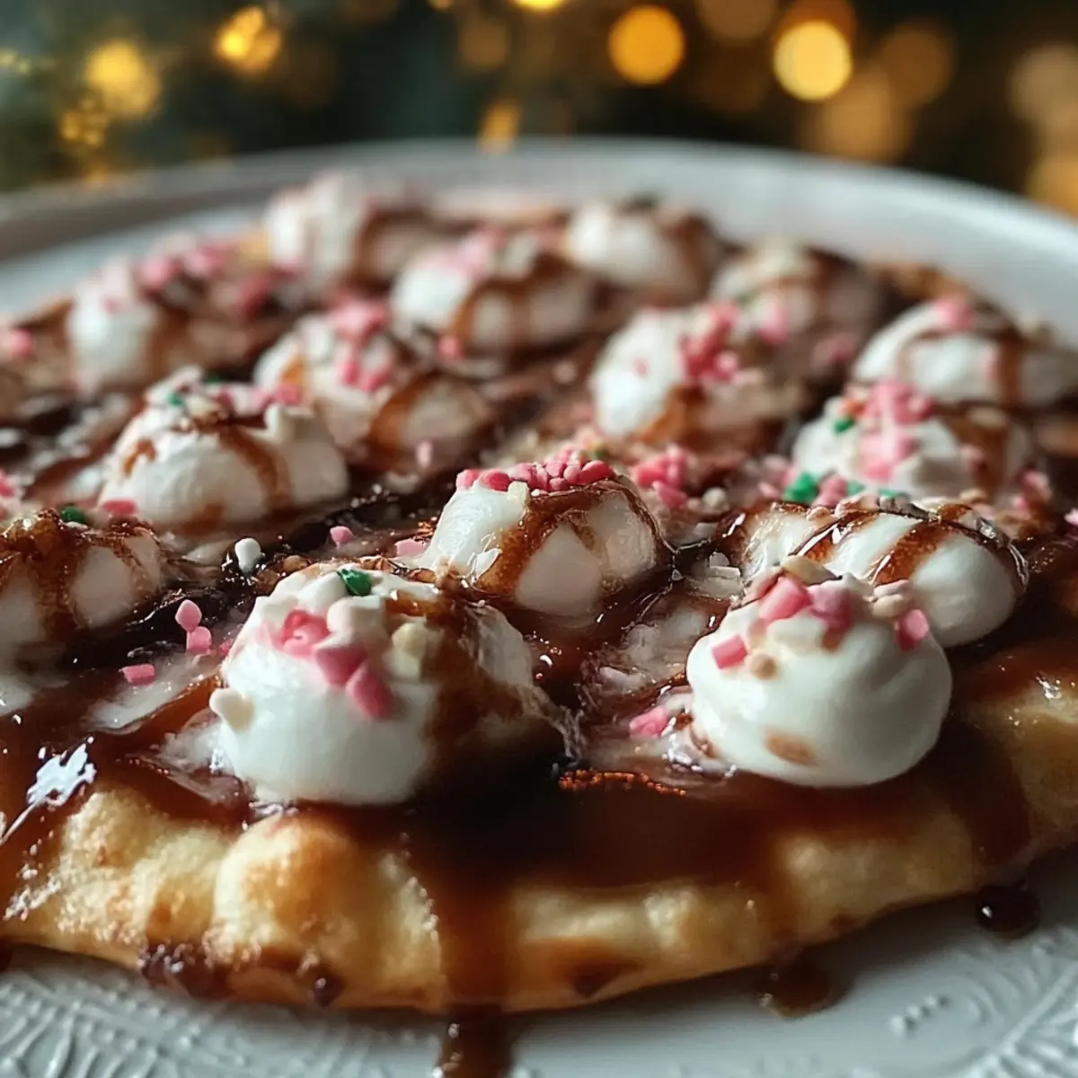 Candy Cane Pizza