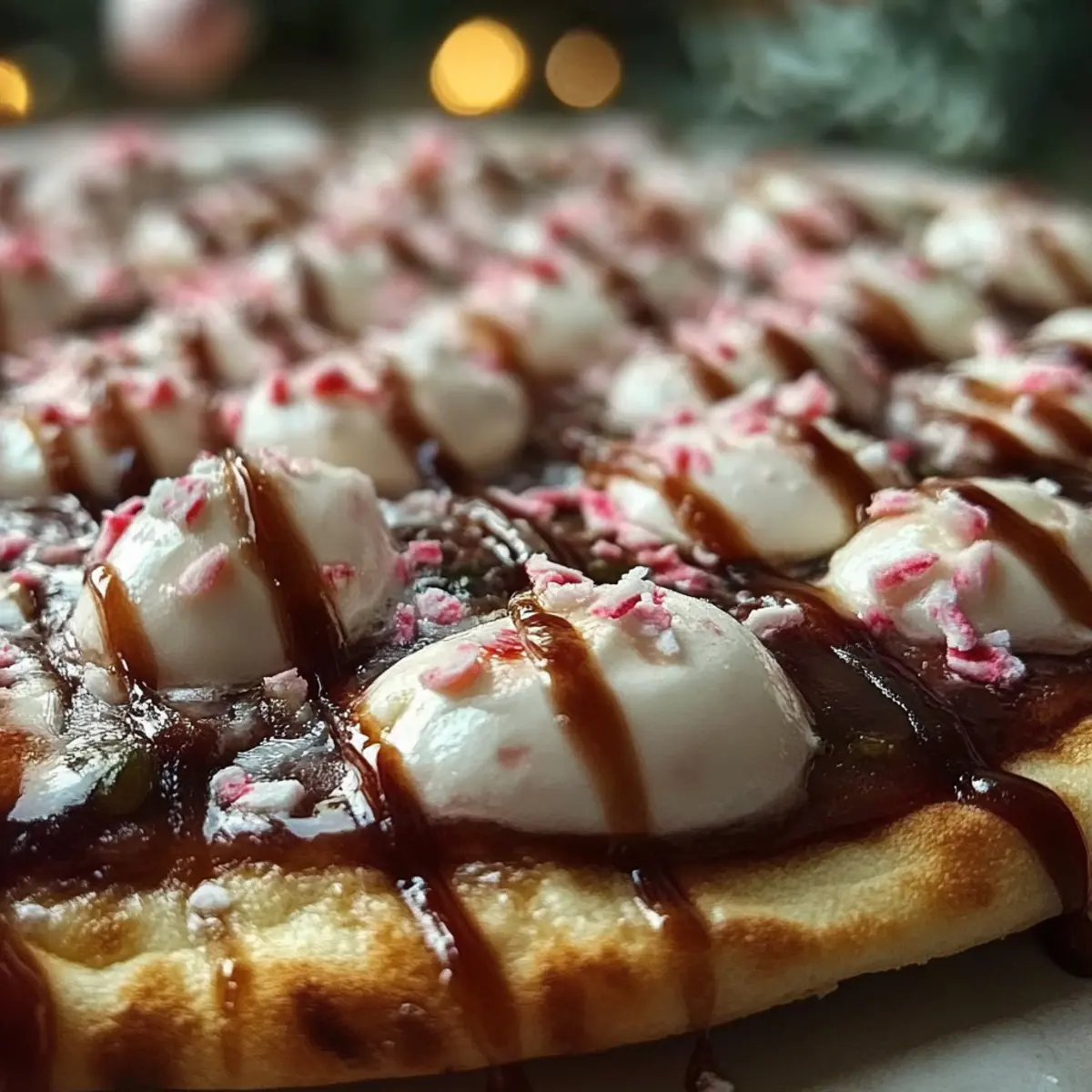 Candy Cane Pizza
